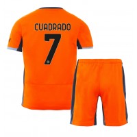 Inter Milan Juan Cuadrado #7 Rezervni Dres za djecu 2023-24 Kratak Rukav (+ Kratke hlače)